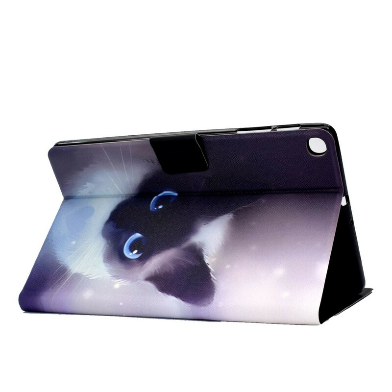 Housse Samsung Galaxy Tab S6 Lite Série Chat Housse Samsung Galaxy Tab S6 Lite Série Chat