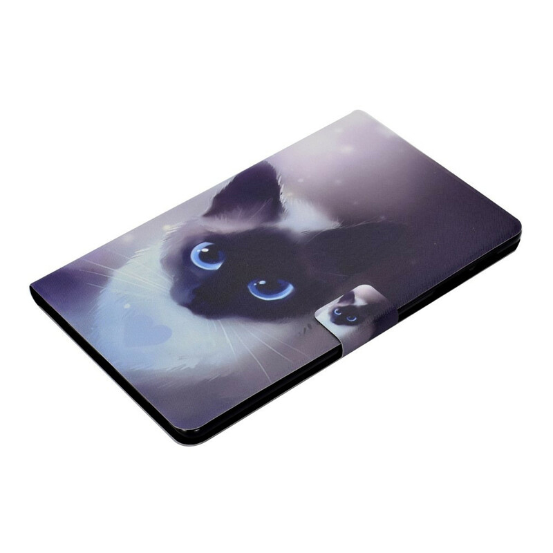 Housse Samsung Galaxy Tab S6 Lite Série Chat Housse Samsung Galaxy Tab S6 Lite Série Chat