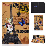 Housse Samsung Galaxy Tab S6 Lite Paris Journal