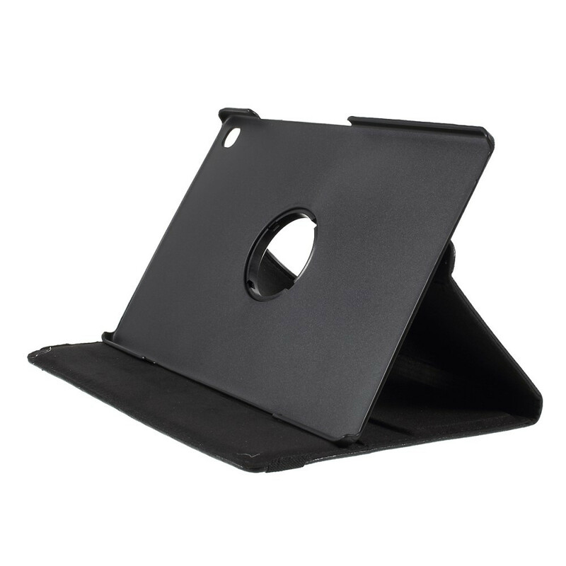 Housse Samsung Galaxy Tab S6 Lite Rotative à 360° Simili Cuir Litchi Housse Samsung Galaxy Tab S6 Lite Rotative à 360° Simili Cuir Litchi