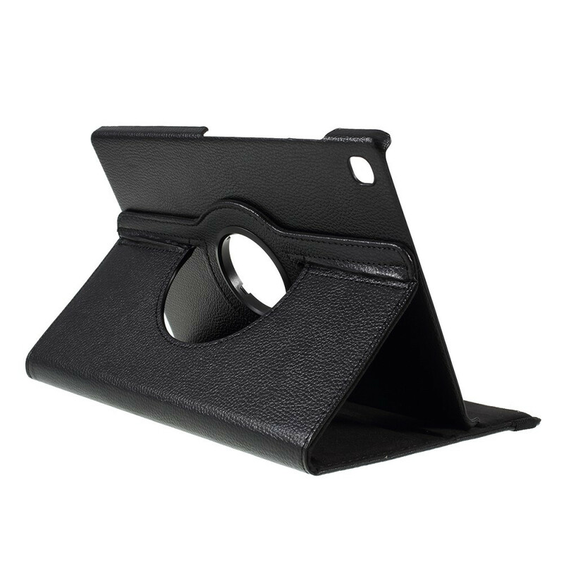 Housse Samsung Galaxy Tab S6 Lite Rotative à 360° Simili Cuir Litchi Housse Samsung Galaxy Tab S6 Lite Rotative à 360° Simili Cuir Litchi