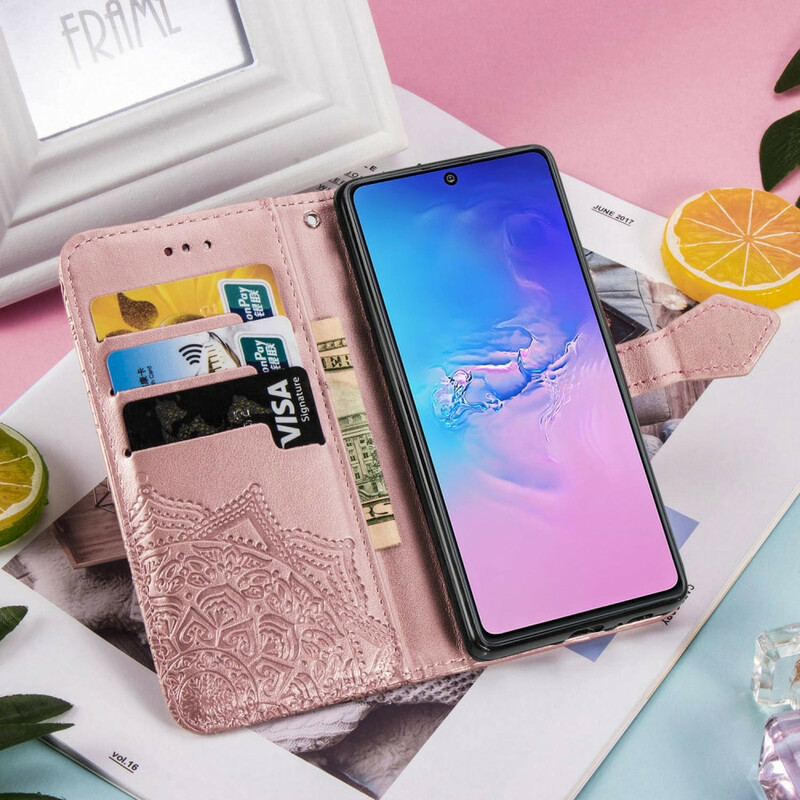 Housse Samsung Galaxy S10 Lite Mandala Moyen Age Housse Samsung Galaxy S10 Lite Mandala Moyen Age