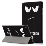 Smart Case Samsung Galaxy Tab S6 Lite Renforcée Don't Touch Me