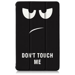 Smart Case Samsung Galaxy Tab S6 Lite Renforcée Don't Touch Me