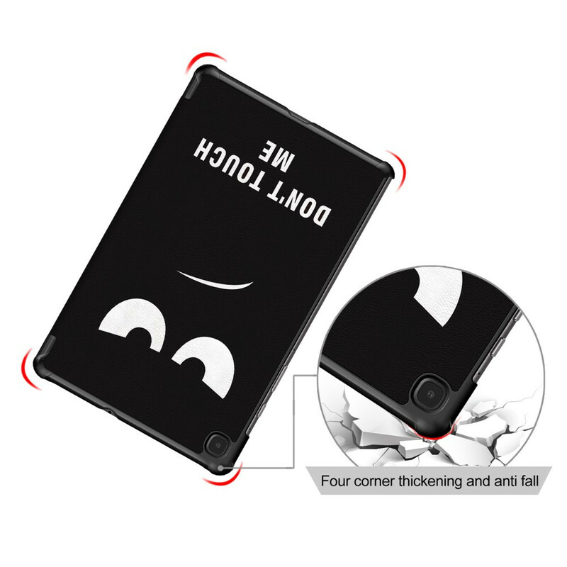 Smart Case Samsung Galaxy Tab S6 Lite Renforcée Don't Touch Me Smart Case Samsung Galaxy Tab S6 Lite Renforcée Don't Touch Me