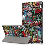 Smart Case Samsung Galaxy Tab S6 Lite Renforcée Graffitis Smart Case Samsung Galaxy Tab S6 Lite Renforcée Graffitis