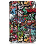 Smart Case Samsung Galaxy Tab S6 Lite Renforcée Graffitis