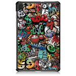 Smart Case Samsung Galaxy Tab S6 Lite Renforcée Graffitis Smart Case Samsung Galaxy Tab S6 Lite Renforcée Graffitis