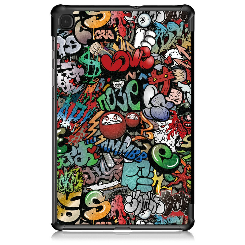 Smart Case Samsung Galaxy Tab S6 Lite Renforcée Graffitis Smart Case Samsung Galaxy Tab S6 Lite Renforcée Graffitis
