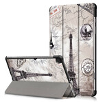 Smart Case Samsung Galaxy Tab S6 Lite Renforcée Tour Eiffel Rétro Smart Case Samsung Galaxy Tab S6 Lite Renforcée Tour Eiffel Rétro