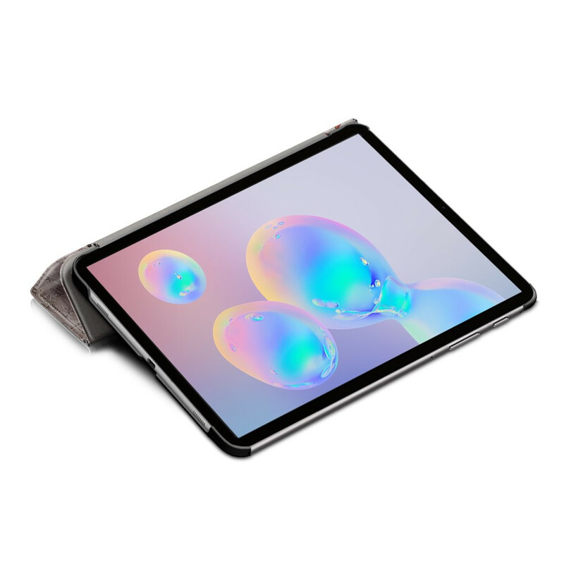 Smart Case Samsung Galaxy Tab S6 Lite Renforcée Tour Eiffel Rétro Smart Case Samsung Galaxy Tab S6 Lite Renforcée Tour Eiffel Rétro