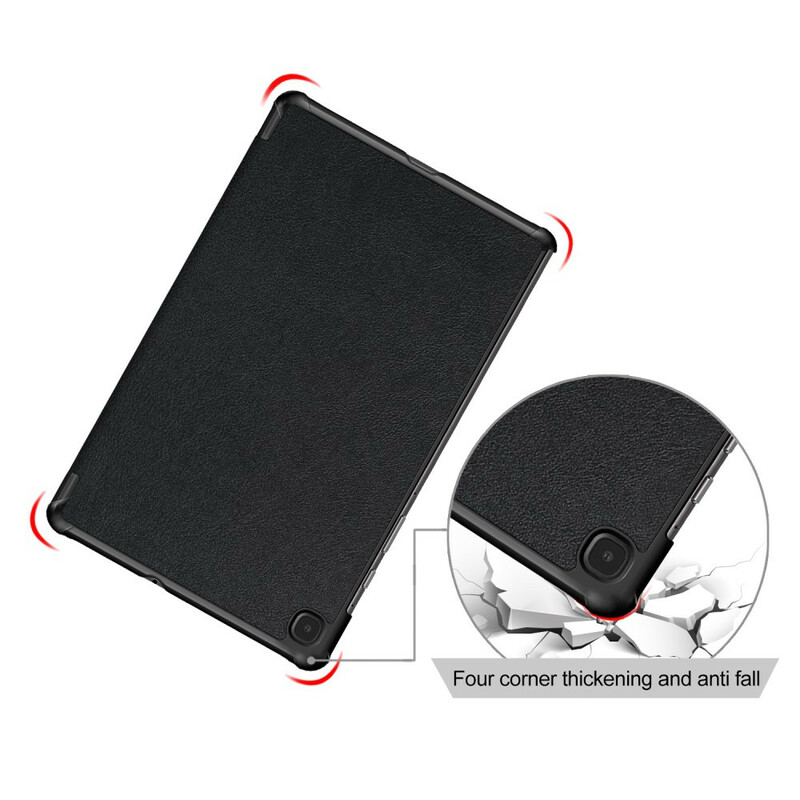 Smart Case Samsung Galaxy Tab S6 Lite Simili Cuir Coins Renforcés