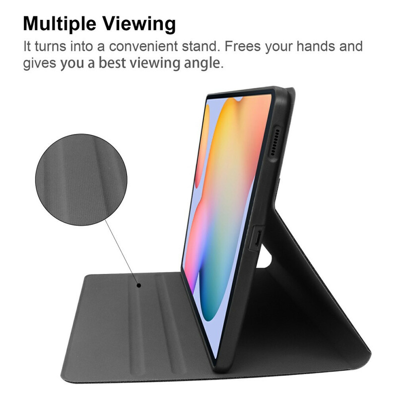 Étui Samsung Galaxy Tab S6 Lite Tissu Étui Samsung Galaxy Tab S6 Lite Tissu