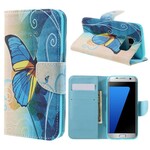 Housse Samsung Galaxy S7 Edge Butterflies