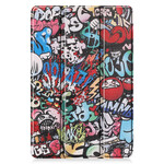 Smart Case Samsung Galaxy Tab S6 Lite Porte-Crayon Graffitis Smart Case Samsung Galaxy Tab S6 Lite Porte-Crayon Graffitis