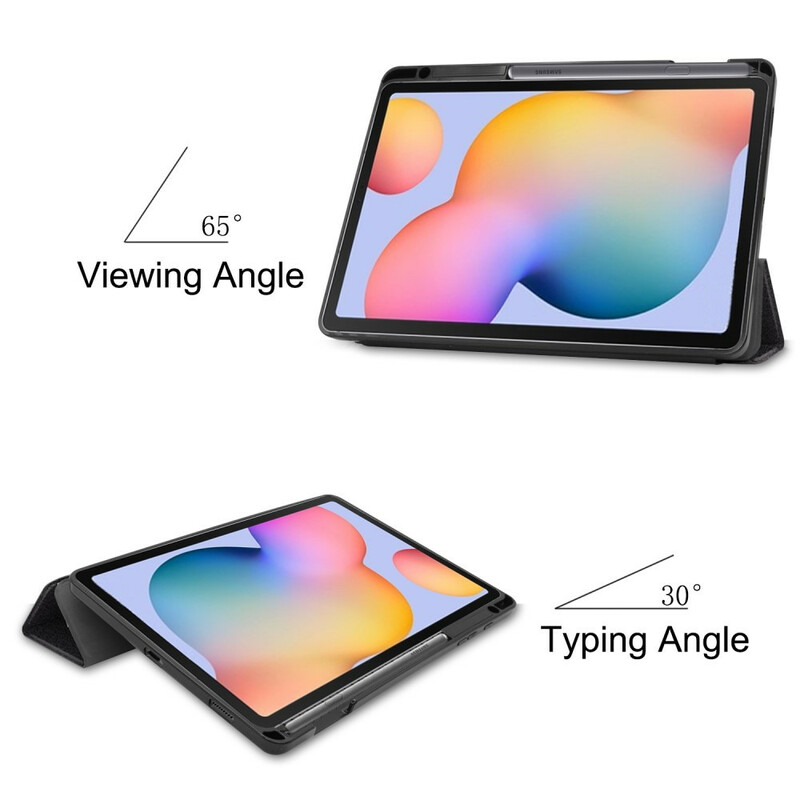 Smart Case Samsung Galaxy Tab S6 Lite Porte-Crayon Don't Touch Me Smart Case Samsung Galaxy Tab S6 Lite Porte-Crayon Don't Touch Me
