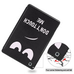 Smart Case Samsung Galaxy Tab S6 Lite Porte-Crayon Don't Touch Me Smart Case Samsung Galaxy Tab S6 Lite Porte-Crayon Don't Touch Me
