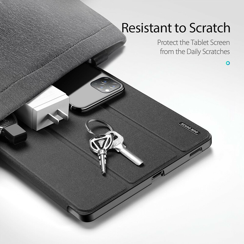 Smart Case Samsung Galaxy Tab S6 Lite Domo Series Porte-Crayon DUX-DUCIS Smart Case Samsung Galaxy Tab S6 Lite Domo Series Porte-Crayon DUX-DUCIS
