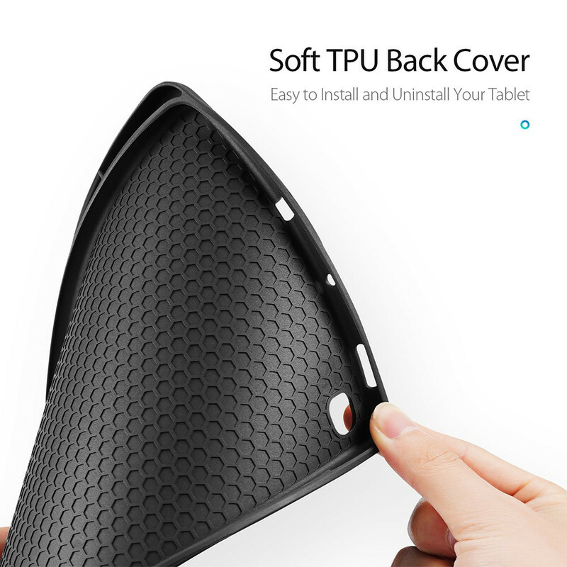 Smart Case Samsung Galaxy Tab S6 Lite Domo Series Porte-Crayon DUX-DUCIS Smart Case Samsung Galaxy Tab S6 Lite Domo Series Porte-Crayon DUX-DUCIS