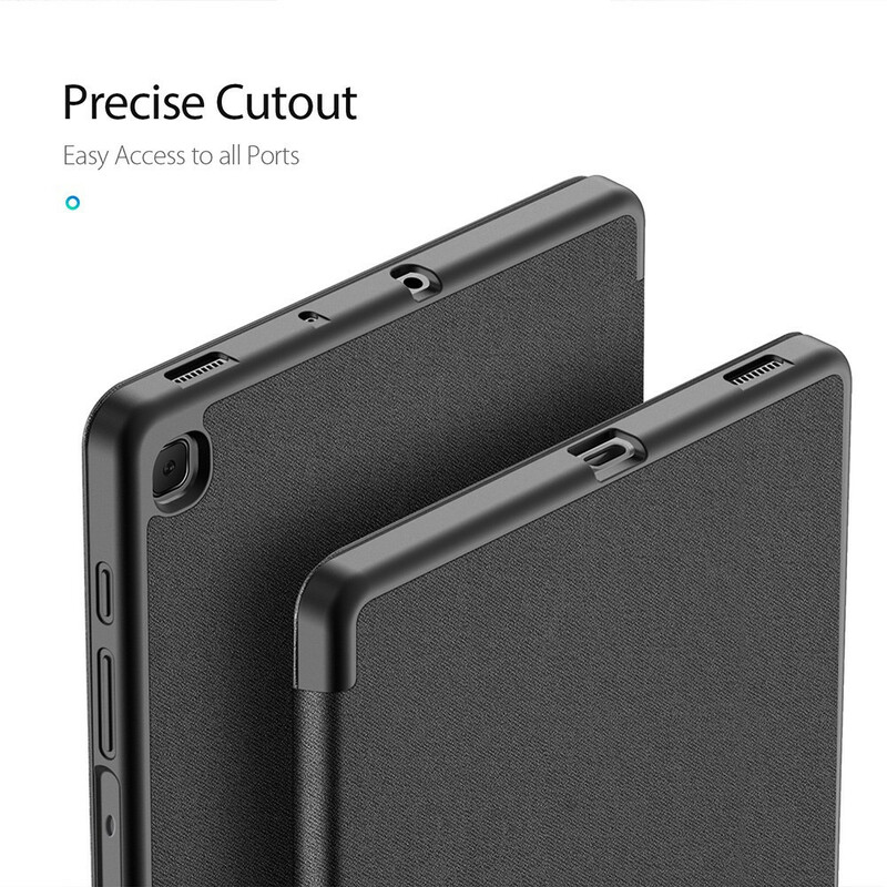 Smart Case Samsung Galaxy Tab S6 Lite Domo Series Porte-Crayon DUX-DUCIS Smart Case Samsung Galaxy Tab S6 Lite Domo Series Porte-Crayon DUX-DUCIS