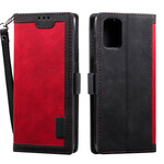 Housse Samsung Galaxy S10 Lite Simili Cuir Bicolore Contours Renforcés Housse Samsung Galaxy S10 Lite Simili Cuir Bicolore Contours Renforcés
