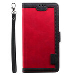 Housse Samsung Galaxy S10 Lite Simili Cuir Bicolore Contours Renforcés Housse Samsung Galaxy S10 Lite Simili Cuir Bicolore Contours Renforcés