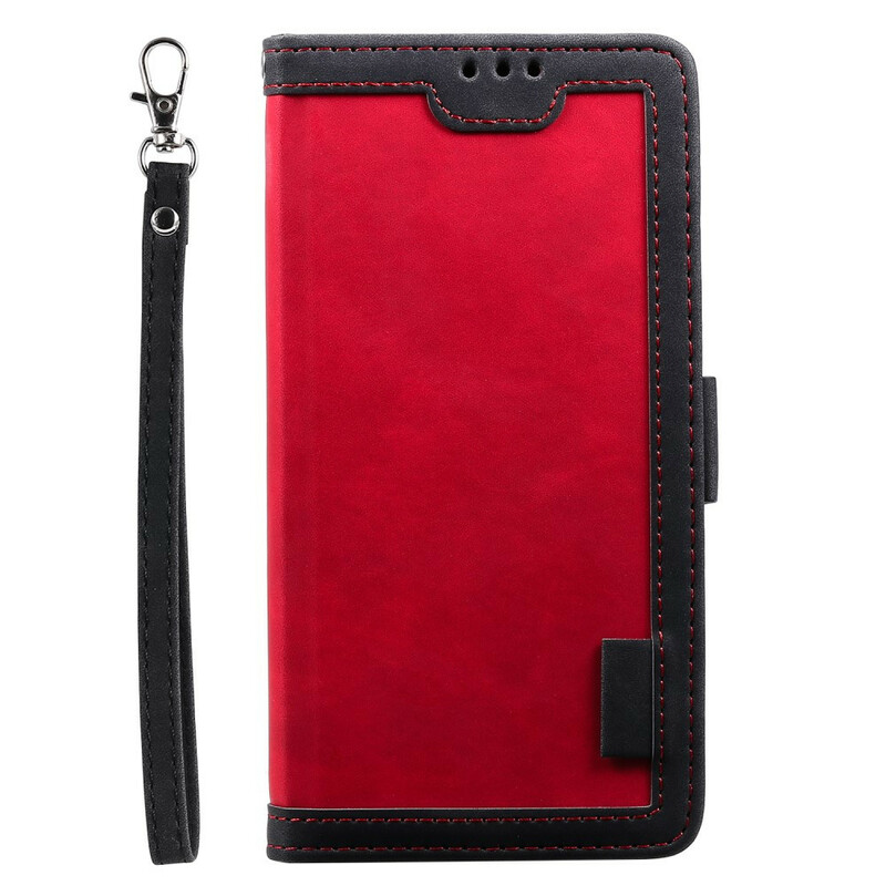 Housse Samsung Galaxy S10 Lite Simili Cuir Bicolore Contours Renforcés Housse Samsung Galaxy S10 Lite Simili Cuir Bicolore Contours Renforcés