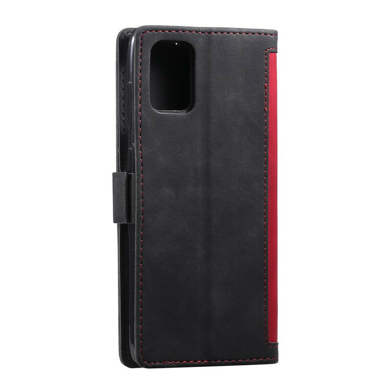 Housse Samsung Galaxy S10 Lite Simili Cuir Bicolore Contours Renforcés Housse Samsung Galaxy S10 Lite Simili Cuir Bicolore Contours Renforcés