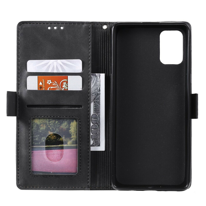 Housse Samsung Galaxy S10 Lite Simili Cuir Bicolore Contours Renforcés Housse Samsung Galaxy S10 Lite Simili Cuir Bicolore Contours Renforcés