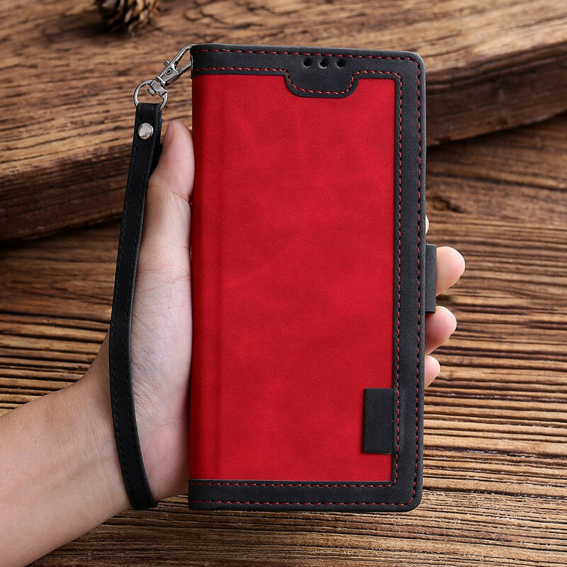 Housse Samsung Galaxy S10 Lite Simili Cuir Bicolore Contours Renforcés Housse Samsung Galaxy S10 Lite Simili Cuir Bicolore Contours Renforcés