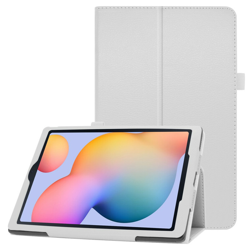 Housse Samsung Galaxy Tab S6 Lite 2 Volets Simili Cuir Litchi Housse Samsung Galaxy Tab S6 Lite 2 Volets Simili Cuir Litchi