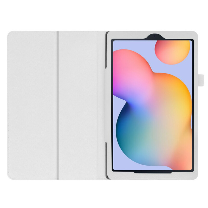 Housse Samsung Galaxy Tab S6 Lite 2 Volets Simili Cuir Litchi Housse Samsung Galaxy Tab S6 Lite 2 Volets Simili Cuir Litchi