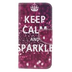 Housse Samsung Galaxy S7 Edge Keep Calm and Sparkle Housse Samsung Galaxy S7 Edge Keep Calm and Sparkle