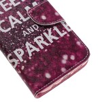 Housse Samsung Galaxy S7 Edge Keep Calm and Sparkle