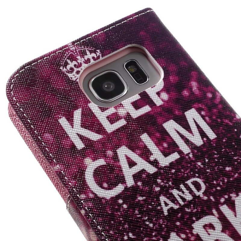 Housse Samsung Galaxy S7 Edge Keep Calm and Sparkle Housse Samsung Galaxy S7 Edge Keep Calm and Sparkle