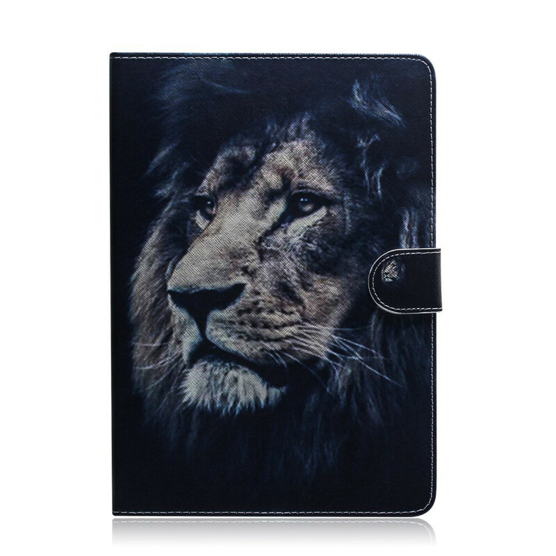 Housse Samsung Galaxy Tab S6 Lite Tête de Lion Housse Samsung Galaxy Tab S6 Lite Tête de Lion