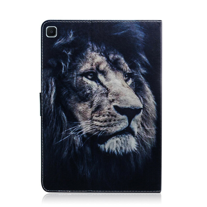 Housse Samsung Galaxy Tab S6 Lite Tête de Lion Housse Samsung Galaxy Tab S6 Lite Tête de Lion
