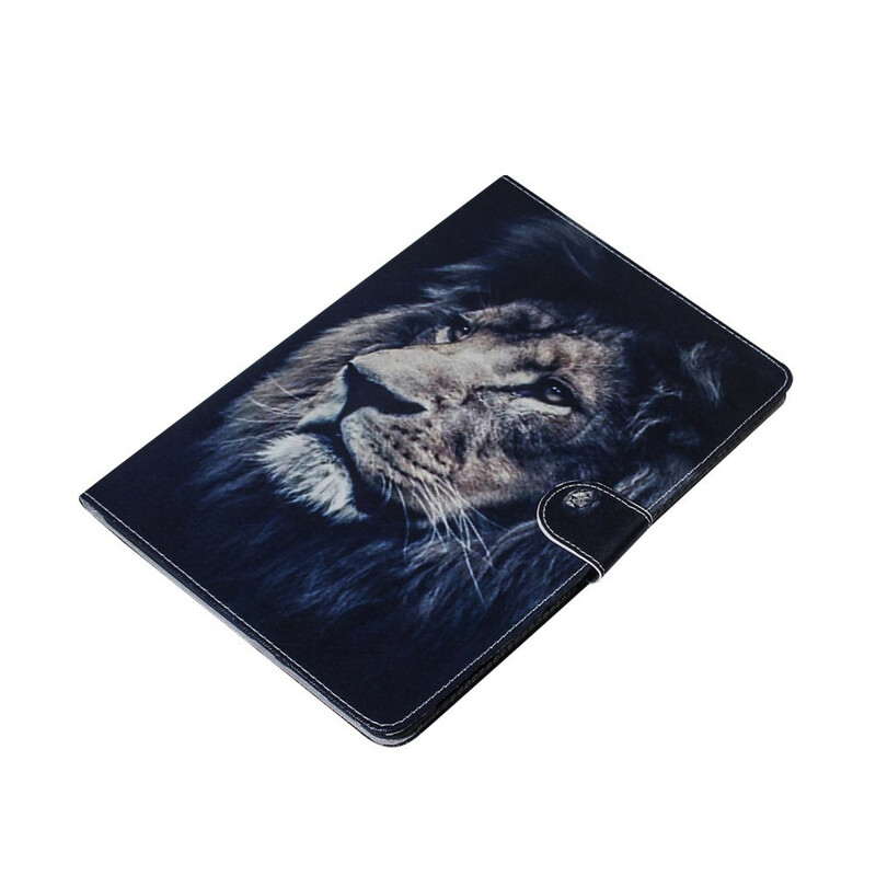 Housse Samsung Galaxy Tab S6 Lite Tête de Lion Housse Samsung Galaxy Tab S6 Lite Tête de Lion