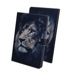 Housse Samsung Galaxy Tab S6 Lite Tête de Lion Housse Samsung Galaxy Tab S6 Lite Tête de Lion