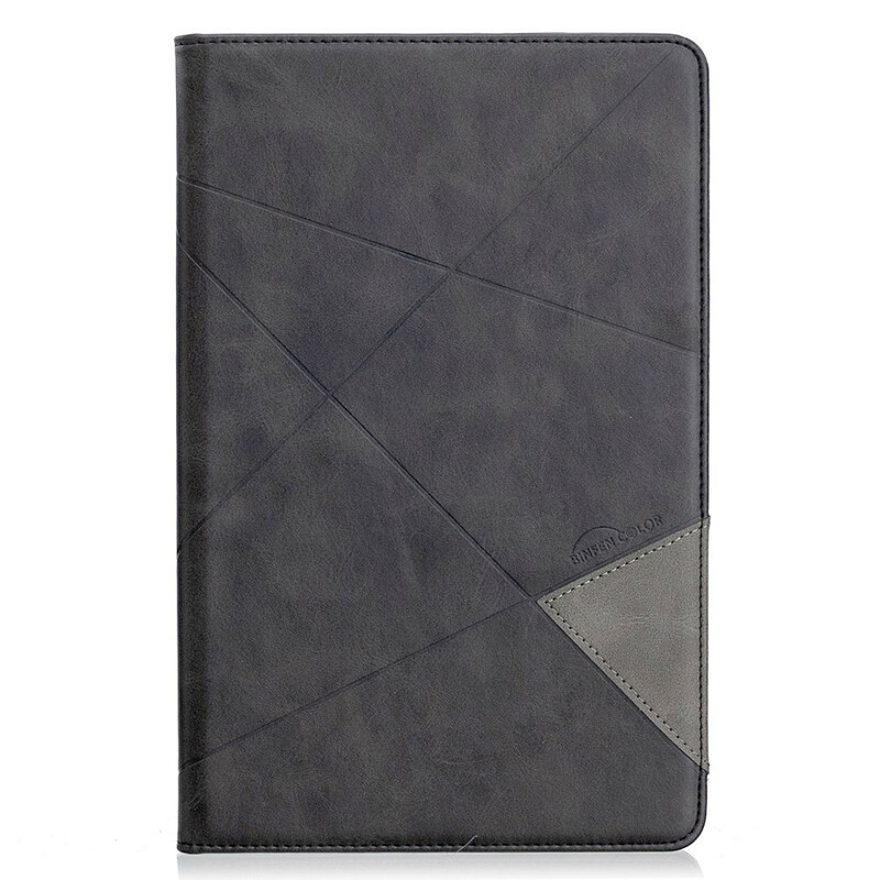 Étui Samsung Galaxy Tab S6 Lite Effet Cuir Géométrie Étui Samsung Galaxy Tab S6 Lite Effet Cuir Géométrie