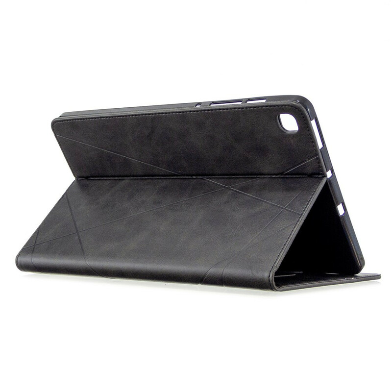 Étui Samsung Galaxy Tab S6 Lite Effet Cuir Géométrie Étui Samsung Galaxy Tab S6 Lite Effet Cuir Géométrie