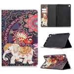 Étui Samsung Galaxy Tab S6 Lite Éléphant d'Inde Étui Samsung Galaxy Tab S6 Lite Éléphant d'Inde
