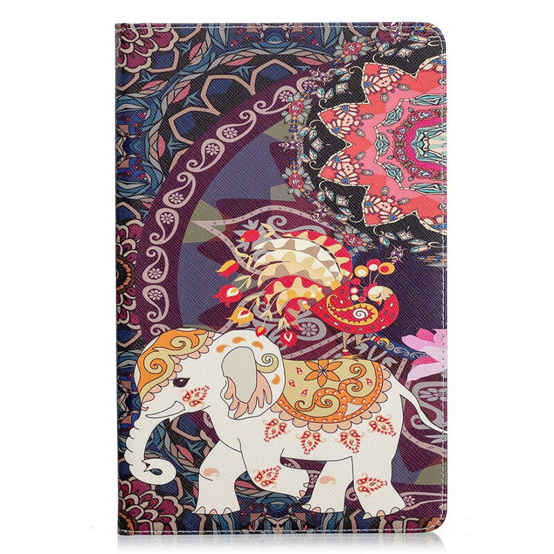 Étui Samsung Galaxy Tab S6 Lite Éléphant d'Inde Étui Samsung Galaxy Tab S6 Lite Éléphant d'Inde