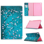 Étui Samsung Galaxy Tab S6 Lite Arbre Fleuri Étui Samsung Galaxy Tab S6 Lite Arbre Fleuri