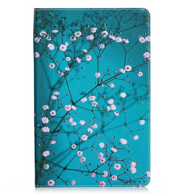 Étui Samsung Galaxy Tab S6 Lite Arbre Fleuri Étui Samsung Galaxy Tab S6 Lite Arbre Fleuri