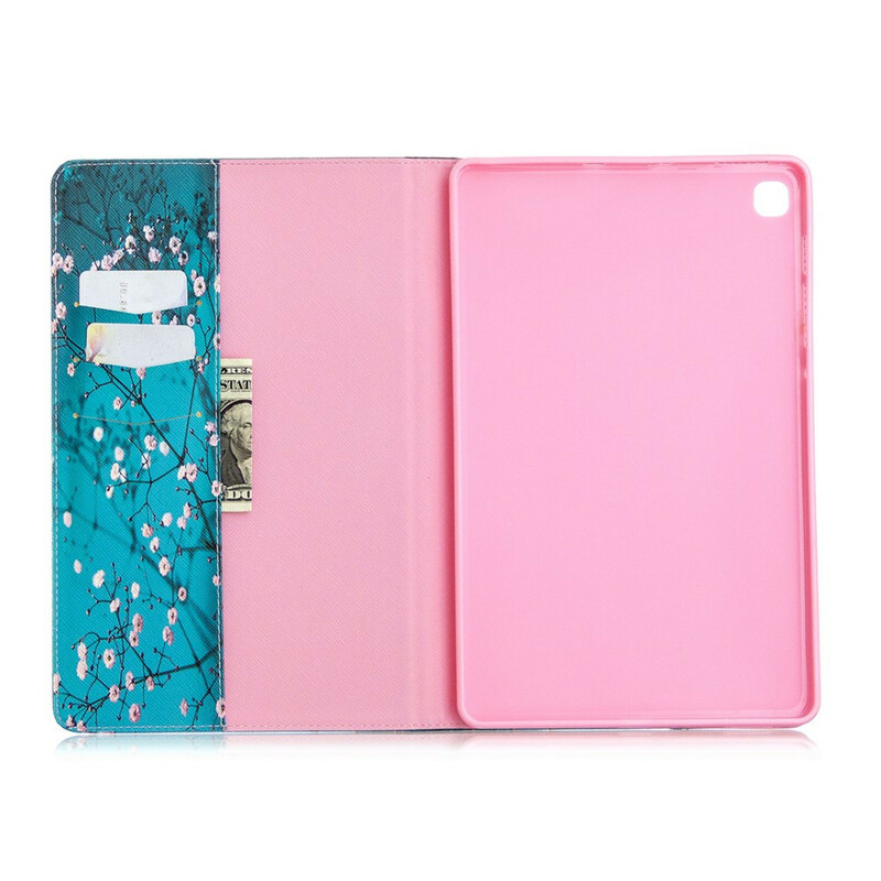 Étui Samsung Galaxy Tab S6 Lite Arbre Fleuri Étui Samsung Galaxy Tab S6 Lite Arbre Fleuri