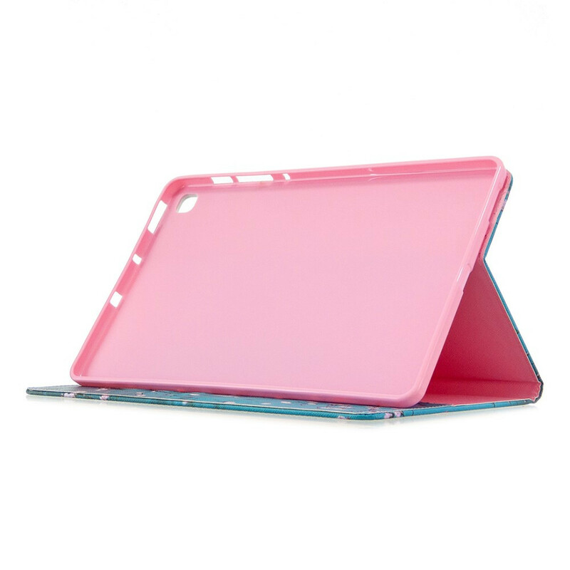 Étui Samsung Galaxy Tab S6 Lite Arbre Fleuri Étui Samsung Galaxy Tab S6 Lite Arbre Fleuri
