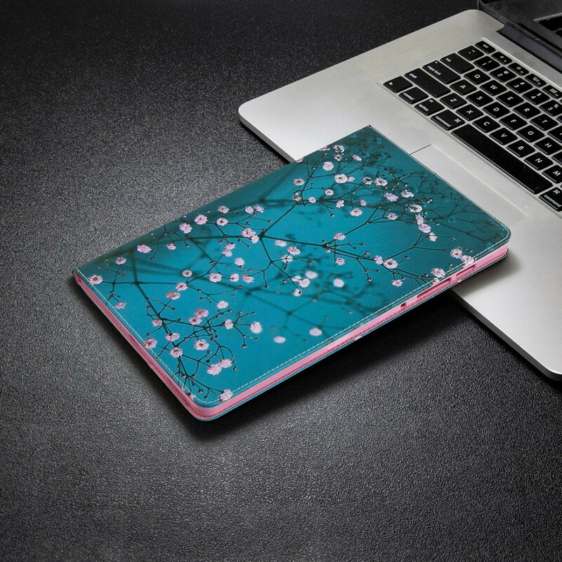 Étui Samsung Galaxy Tab S6 Lite Arbre Fleuri Étui Samsung Galaxy Tab S6 Lite Arbre Fleuri