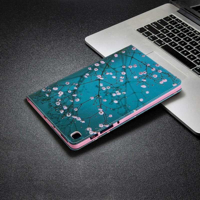 Étui Samsung Galaxy Tab S6 Lite Arbre Fleuri Étui Samsung Galaxy Tab S6 Lite Arbre Fleuri
