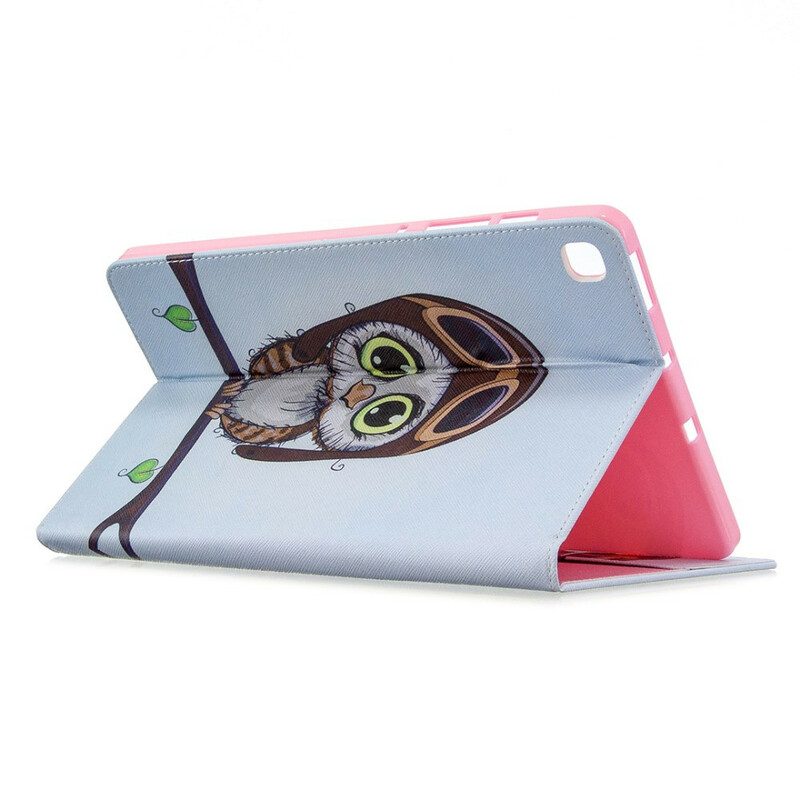 Étui Samsung Galaxy Tab S6 Lite Hibou Aviateur Étui Samsung Galaxy Tab S6 Lite Hibou Aviateur